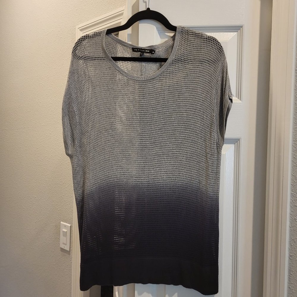 Rag and Bone ombre short sleeve top M